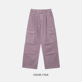 フェースピンタックカールカーゴパンツ / Face Pintuck Call Cargo Pants (4color)