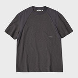 ソリッドスラブTシャツ/SOLID SLAB T-SHIRT (CHARCOAL)