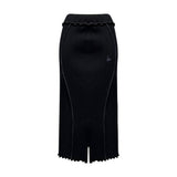 layer long skirt - black (6643732119670)