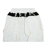 ロープカラージョガーパンツ / 222 Rope coloring jogger pants - White Melange