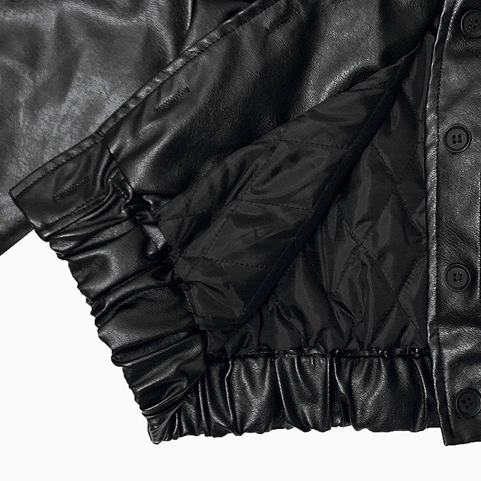 リアポケットレザージャケット / Lia pocket leather jacket