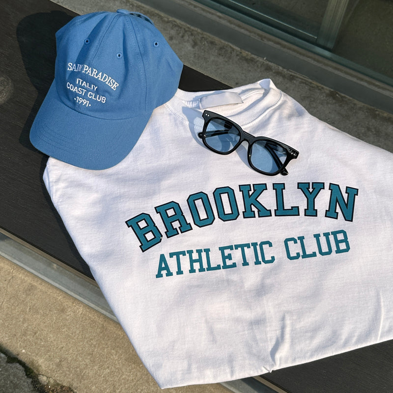 ブルックリンコットンオーバーサイズフィットショートスリーブTシャツ / LMN Brooklyn Cotton Oversized Fit Short-Sleeved T-Shirt (4 colors)