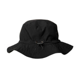 FLARE STRING BOONIE HAT [BLACK] (6612853325942)