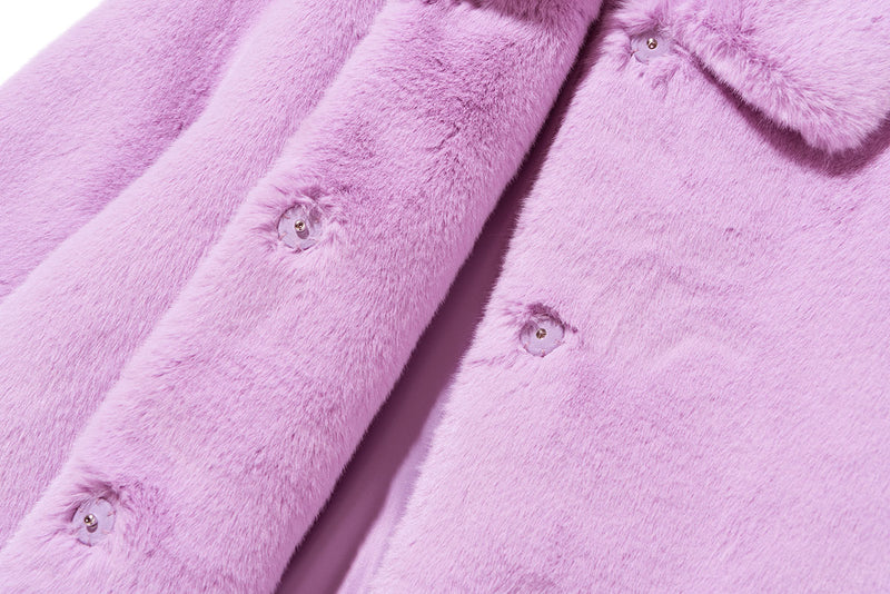 Soft Love Fur Jacket (Lavendar)