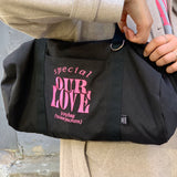 our love duffle bag / black