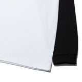 フラワーラグランロングスリーブTシャツ / FLOWER RAGLAN L/S TEE(WHITE)