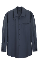 balmacaan welt pocket shirt jacket grey (6615507861622)