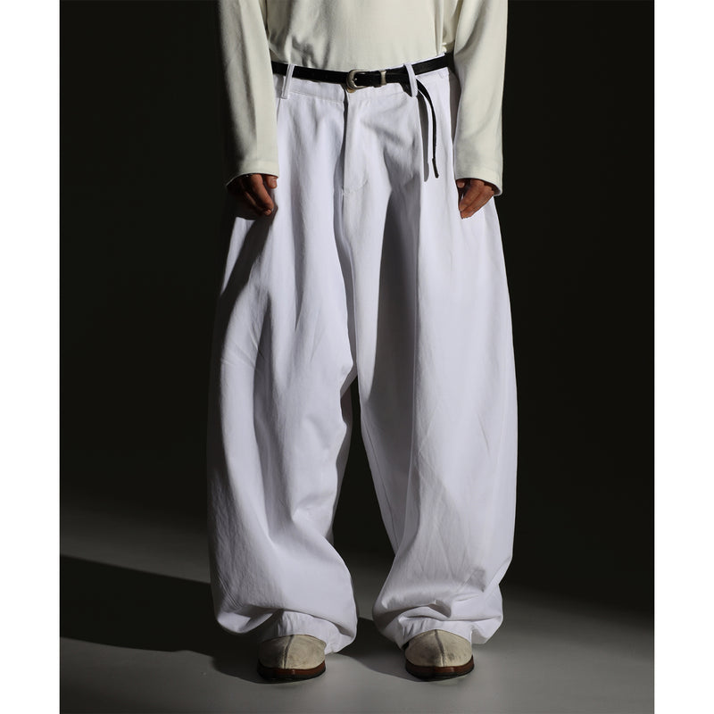 3パネルバギーパンツ / DP-071 (3 panel baggy pants white )