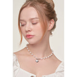 PEARL SHELLFISH NECKLACE (4625853644918)