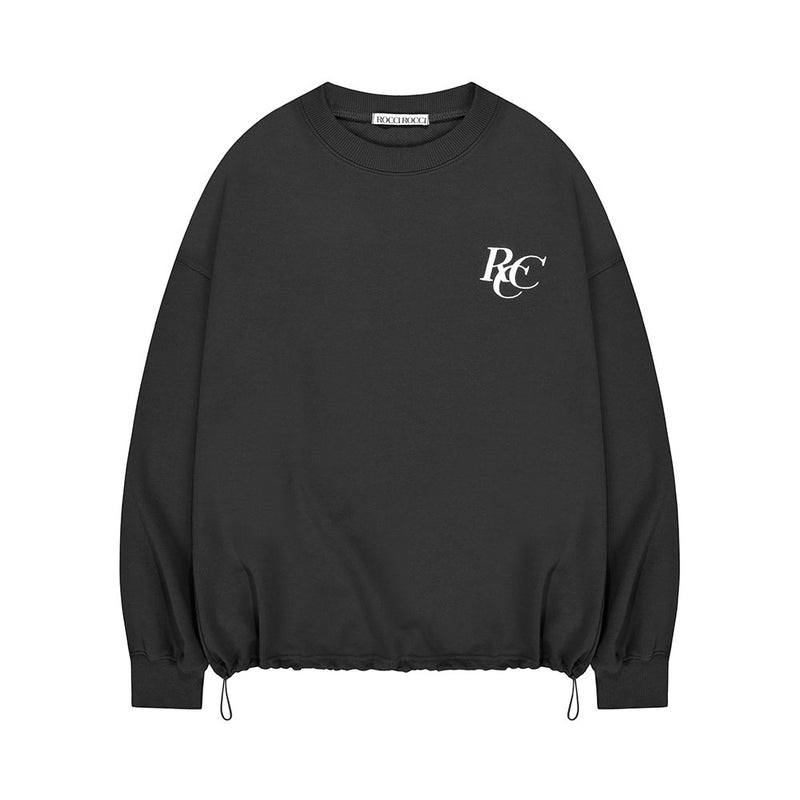 RCC Logo 2way Sweatshirt [CHARCOAL]