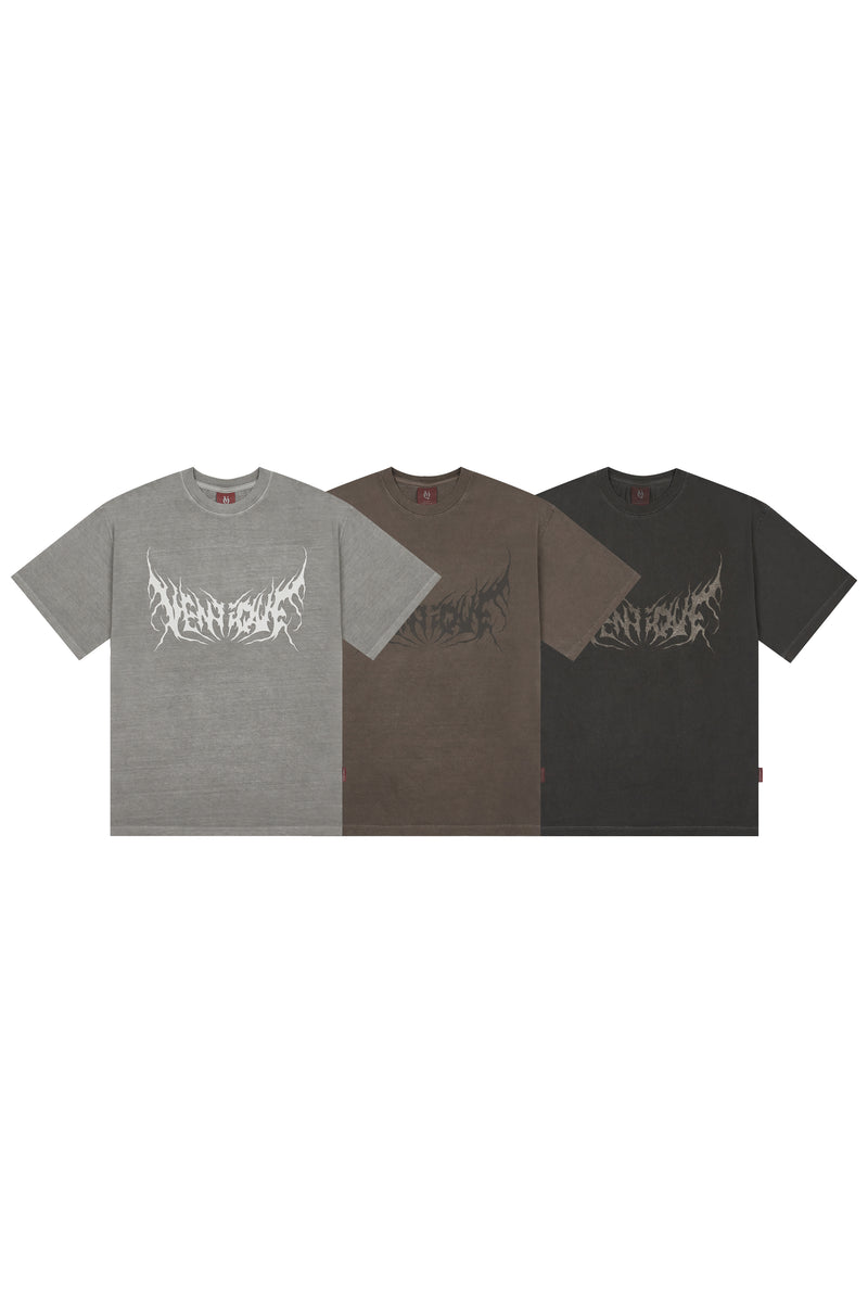 VENTIQUE Pigment World Tour short-sleeved T-shirt 3color