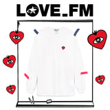 LOVE FM LONG SLEEVE white (6570279633014)