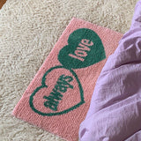 オールウェイズl♥ngラブラグ / always love l♥ng rug (pink)