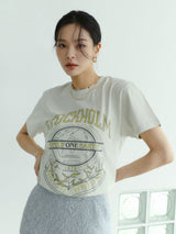Stockholm short sleeve T-shirts mint cream (6594390524022)