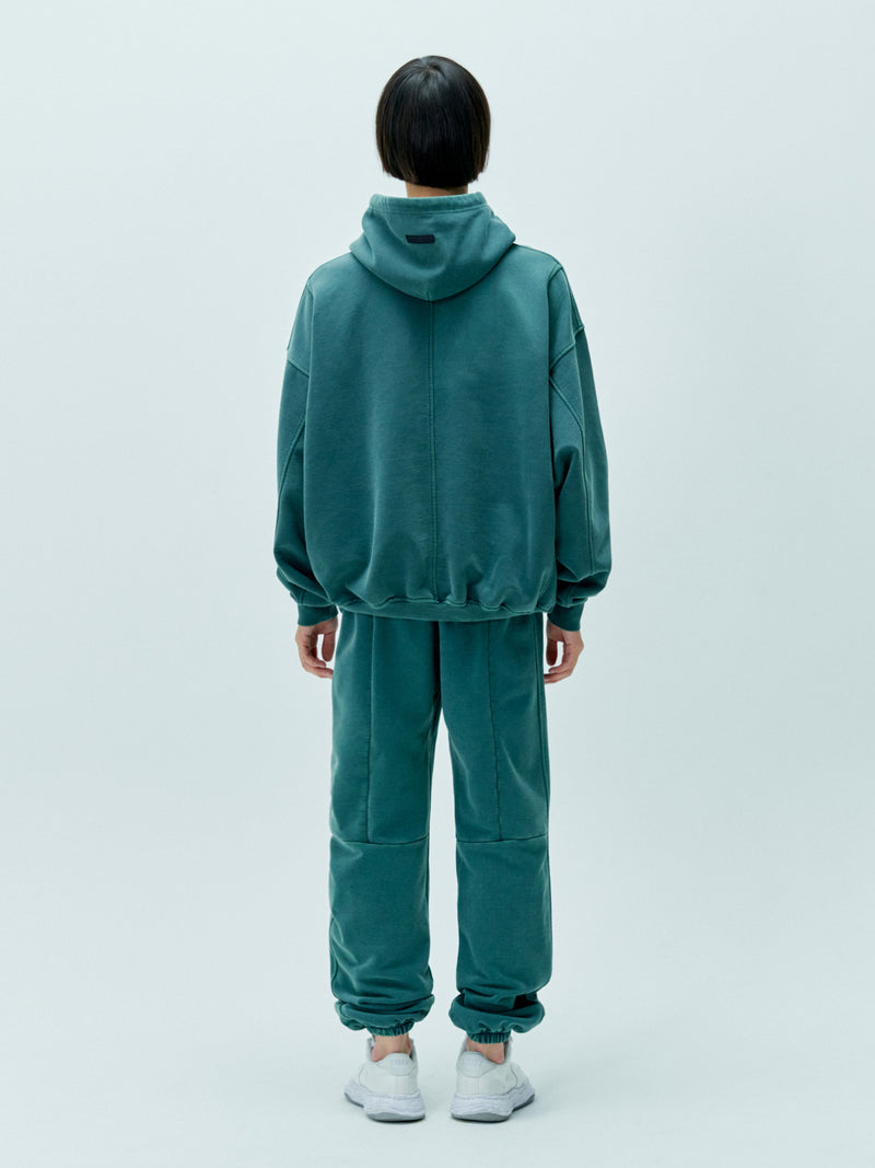 Washed Sweatpants - Forest Green