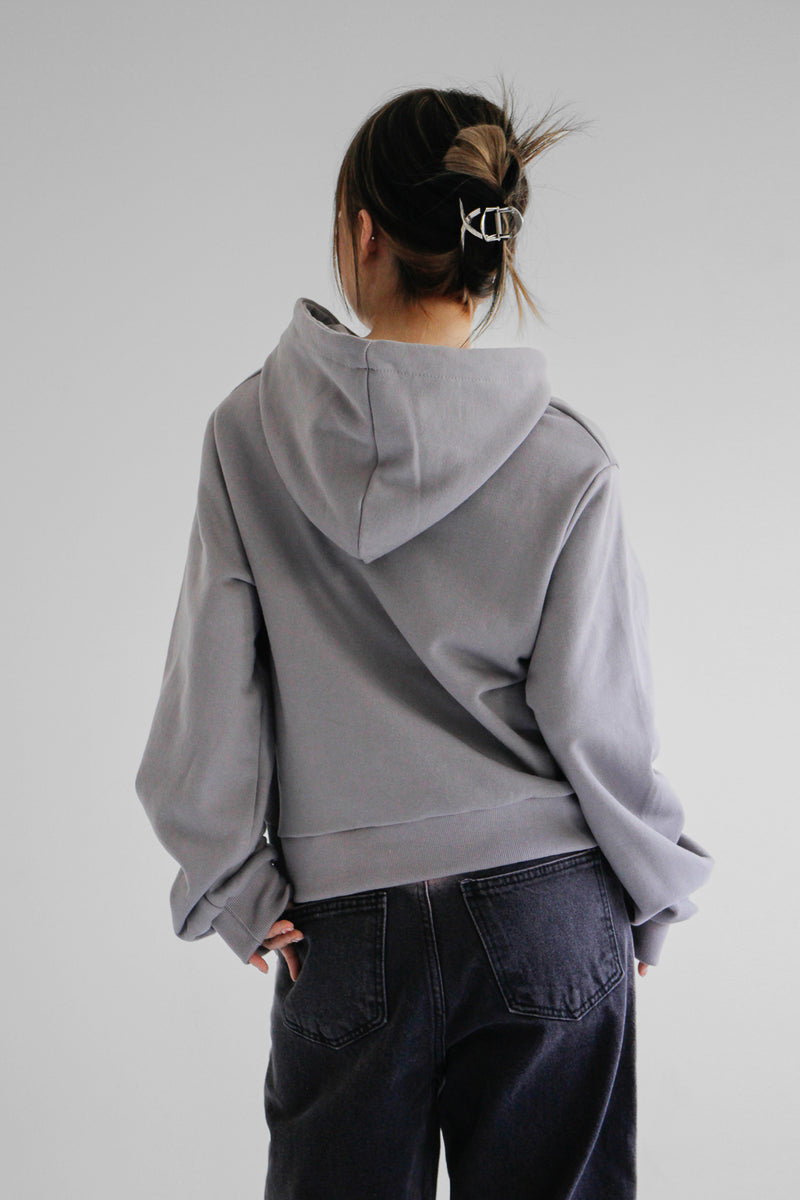スタークロップパーカー / Star Crop Hooded Shirt (4color)