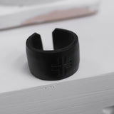 カウスキン レザーリング / [BLESSEDBULLET]cowskin leather ring