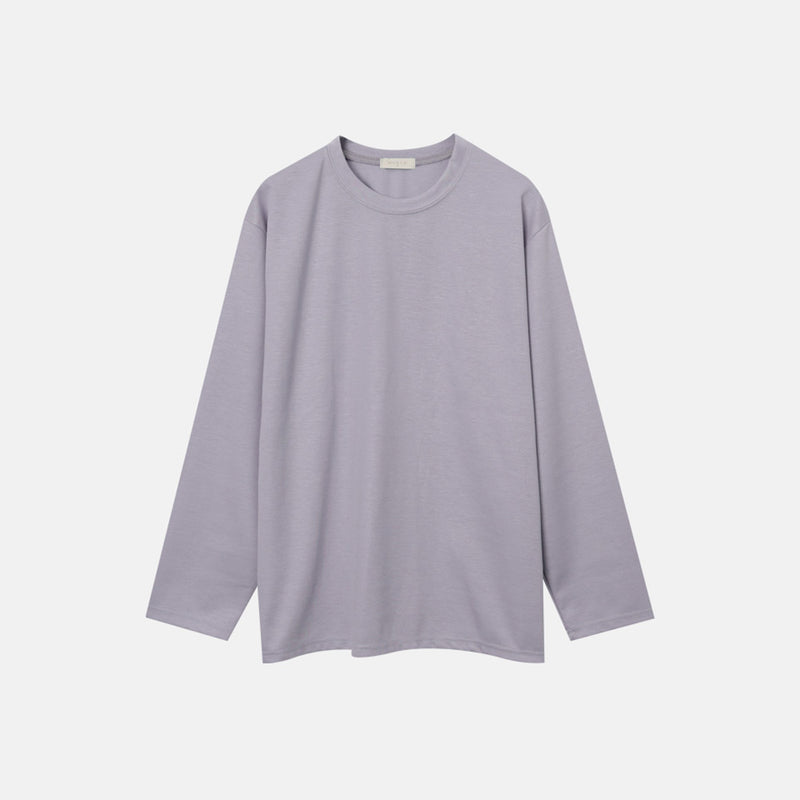 シルケットロングスリーブTシャツ / ASCLO Silkete Long Sleeve T Shirt (10color)