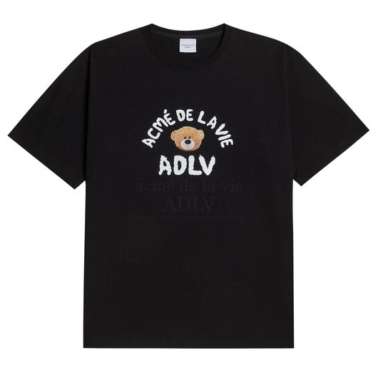 テディベア半袖Tシャツ/TEDDY BEAR (BEAR DOLL) SHORT SLEEVE T-SHIRT BLACK