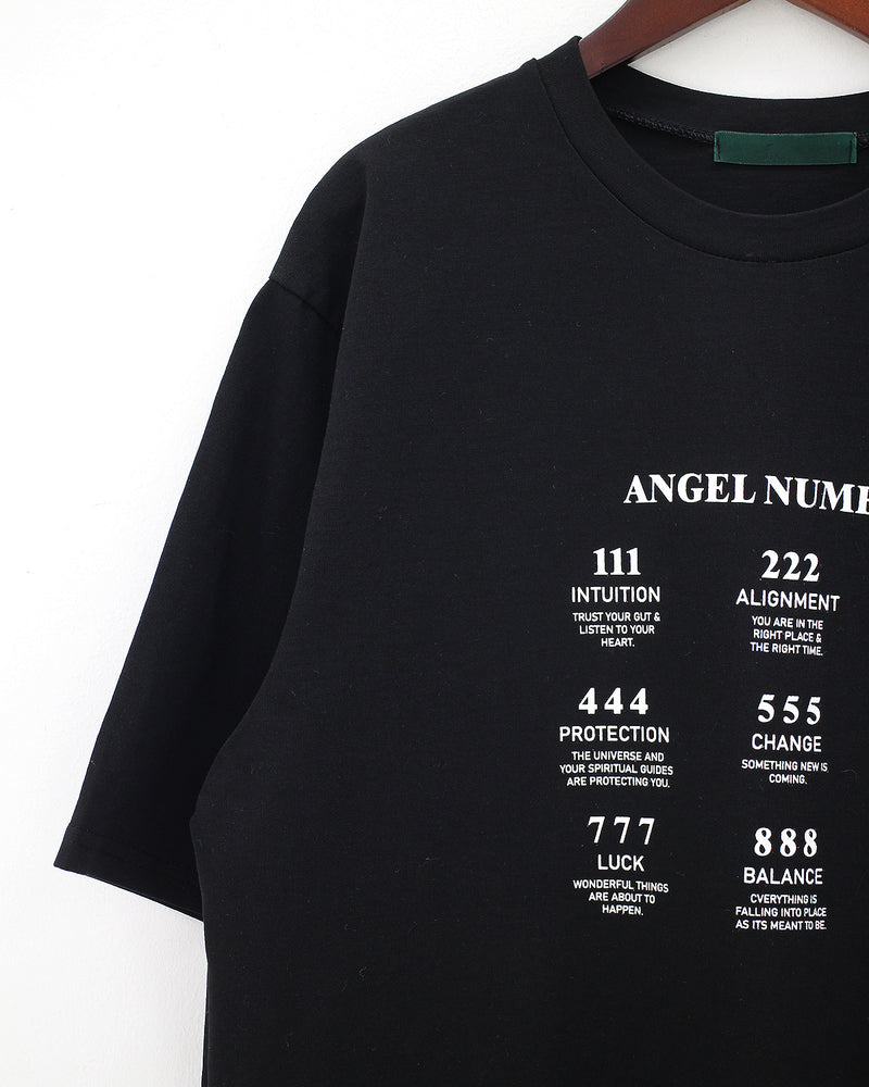 スリーナンバーTシャツ / Three Number T-shirt (2color)