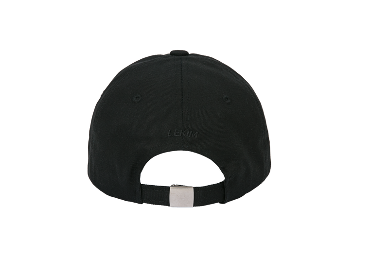 エンブロイダリーキャップ / LEKIM EMBROIDERY BLACK CAP