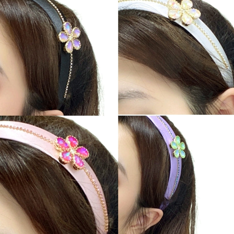 フラワーヘアバンド/ Flower Headband