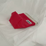 Aeiou Basic Pouch (M size) Red Radish (6612872200310)