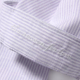 リネンビックオーバーシャツ/LinenLinen Big Overfit Crayon Stripe Shirt S81 Light Lilac