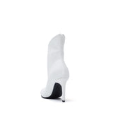 アンバランスラインアンクルヒール/Unbalanced Line Ankle Heel(White)