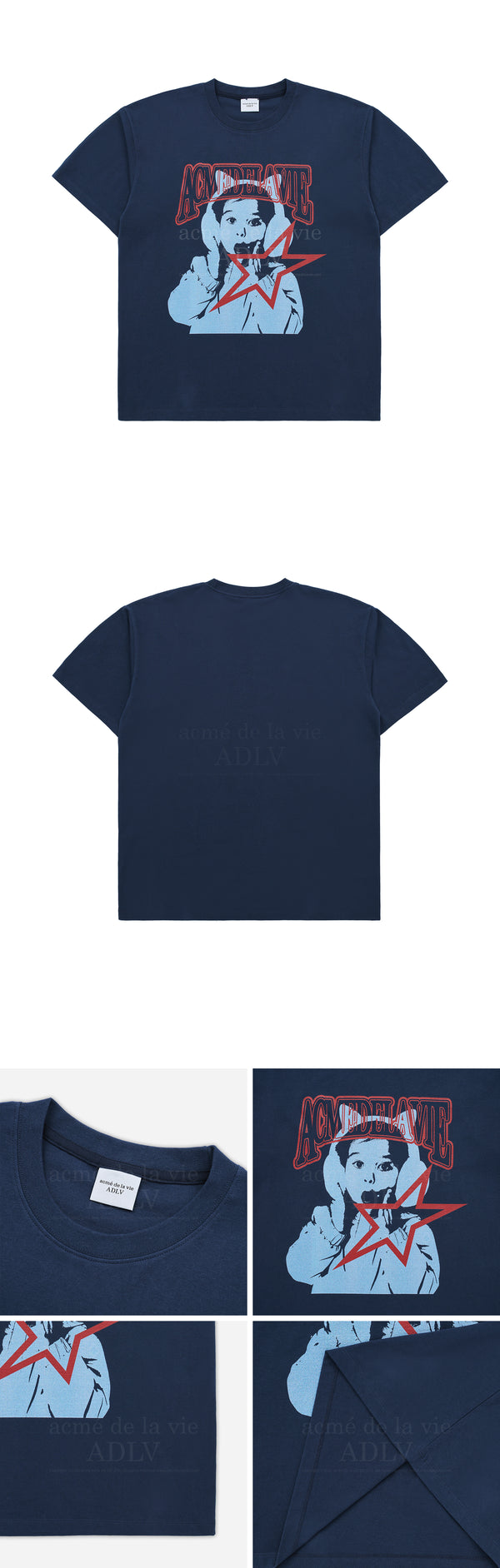 [24SS] AE ロゴキャットイヤープラグアートワーク半袖Tシャツ