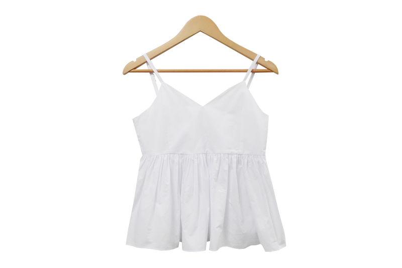 Dear shirring strap sleeveless sleeveless summer blouse (4 colors)