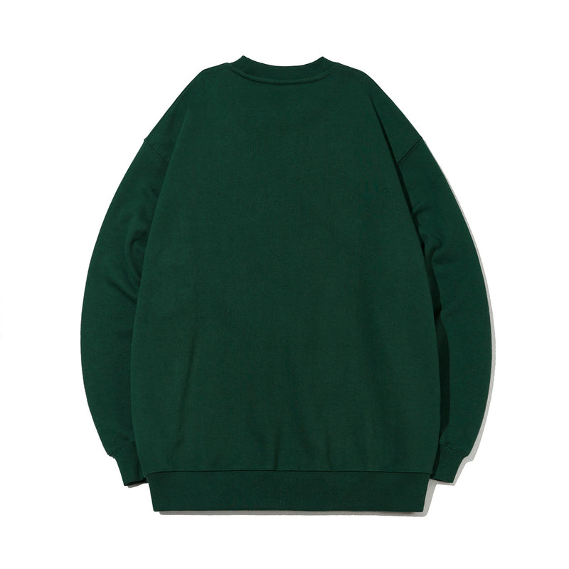 VZアプリケスウェットシャツ / VZ Applique Sweat Shirts Green