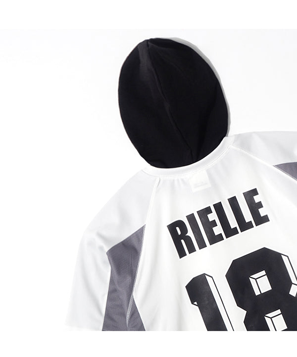 BN 3R Soccer Layered Hoodie Jersey (Ivory)