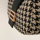 ハウンドトゥースパターンショルダーバッグ/Houndstooth Pattern Shoulder Bag