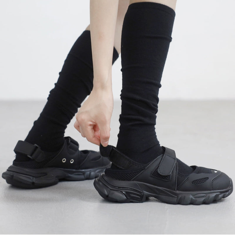 セーラベルクロホールヒールスニーカー/Cella Velcro Whole Heel Sneakers