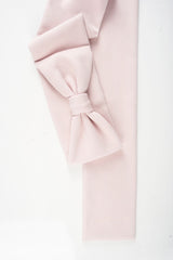 リボンマフラー/Ribbon Muffler_Blush Pink