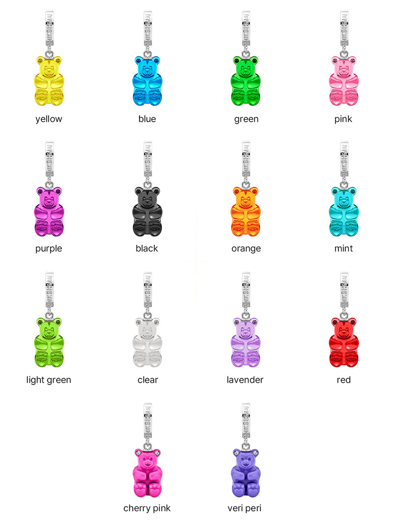 GUMMY BEAR NECKLACE (METAL CHAIN 007 CANDY)