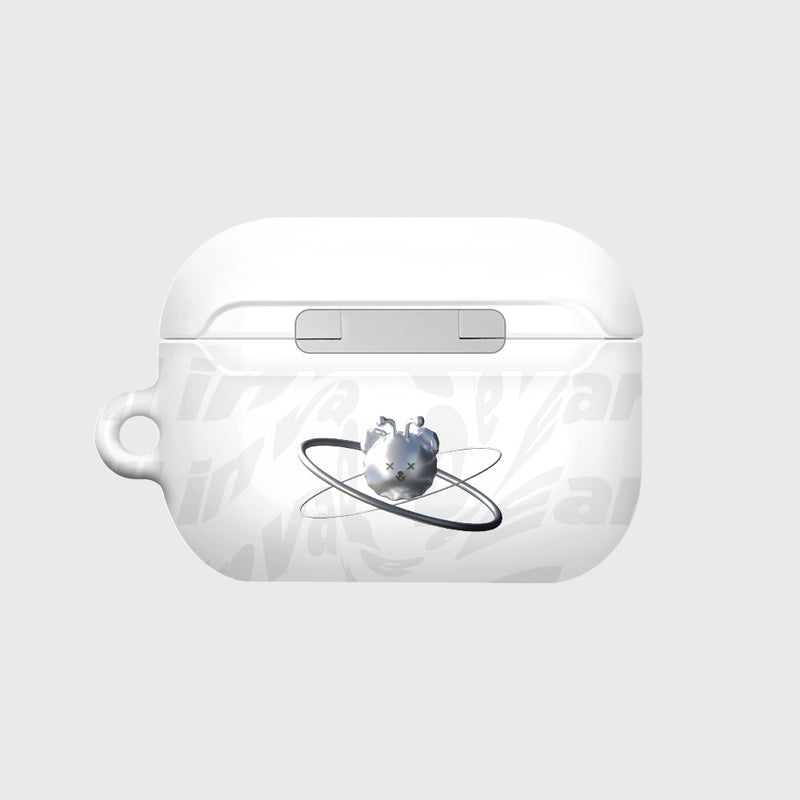 SPACE NIGHT STEEL BEAR-WHITE(AIR PODS PRO-HARD) (6602473898102)