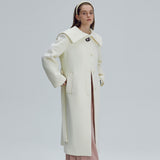 Sailor Long Coat - Ivory (6674917851254)