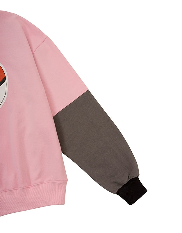 ポケットボールスウェットシャツ / Pokeball Sweatshirt Pink - Pokémon