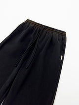 Wide Lounge Pants - Faded Black