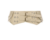 leather pocket belt bag (2 color)