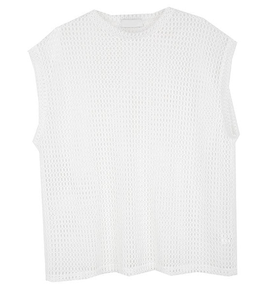 No.9584 waffle punching VEST (5color)