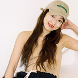 [Call me baby] Puffy ロゴ ベースボールキャップ / Puffy Logo Embroidery Ball Cap (6626770157686)