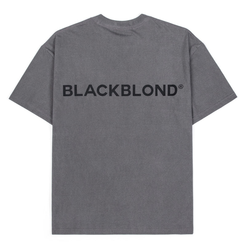 BDクラシックスマイルロゴピグメントTシャツ / BBD Classic Smile Logo Pigment T-Shirt (Gray)