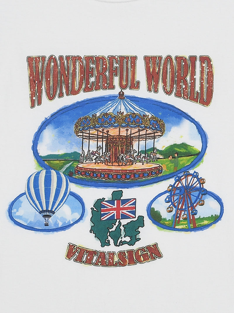 ワンダフルワールドTシャツ / Wonderful World T-Shirt (2colors)