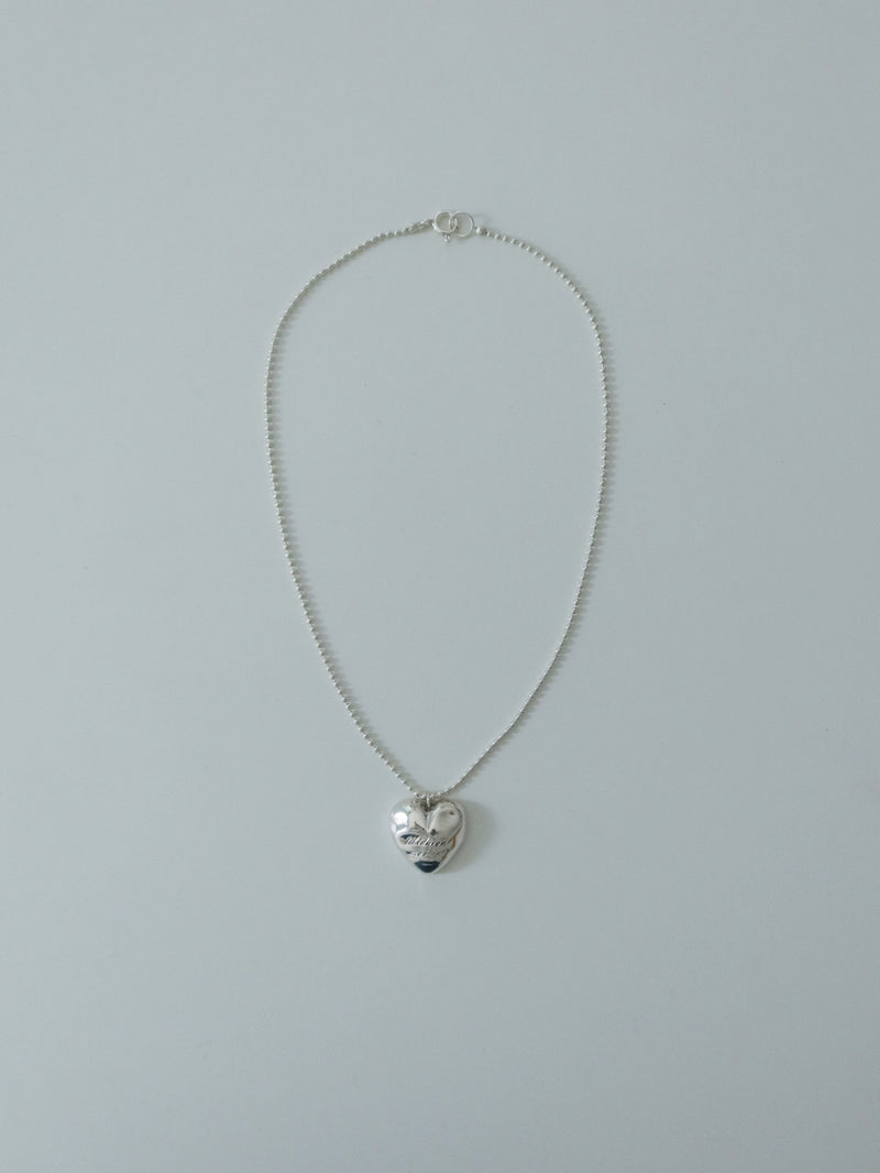 バンピーラブチェーンネックレス / bumpy love chain necklace