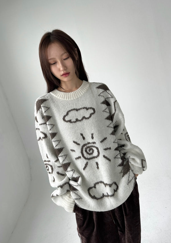 Cloud Warm Over Knit