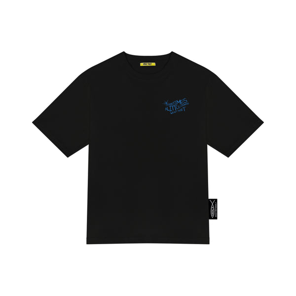 HOLYNUMBER7 X DKZ ギソクレタリングブラックTシャツ