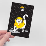 RAINCOAT TIGER POST CARD (6538754982006)